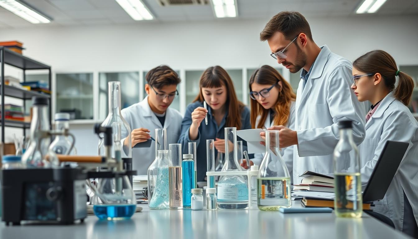 Modern university campus for students