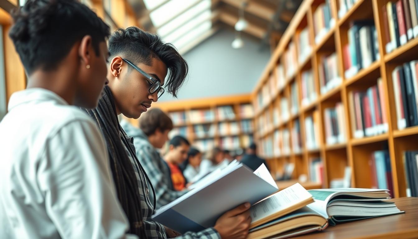 University campus and academic environment in London